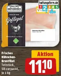 REWE Frisches Hähnchen Brustfilet Angebot