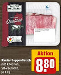 REWE Rinder-Suppenfleisch Angebot