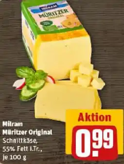 REWE Milram Müritzer Original Angebot