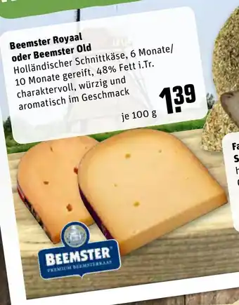 REWE Beemster Royaal oder Beemster Old 100g Angebot