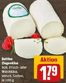 REWE Bettine Ziegenkäse Angebot