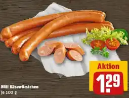 REWE Höll Käsewürstchen Angebot