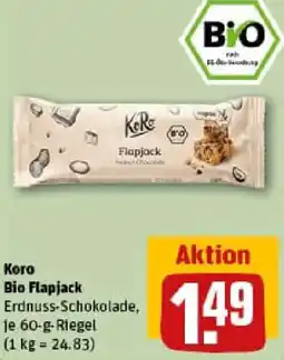 REWE Кого Bio Flapjack Angebot