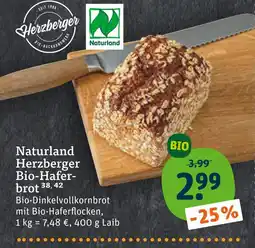 tegut Naturland herzberger bio-haferbrot Angebot