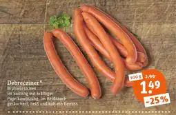 tegut Debrecziner Angebot