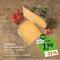 tegut Landana bio-gouda old Angebot