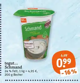 tegut Tegut... schmand Angebot