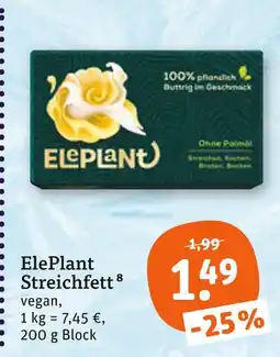 tegut Eleplant streichfett Angebot