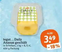 tegut Tegut... daily ananas geschält Angebot