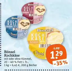 tegut Bönsel kochkäse Angebot