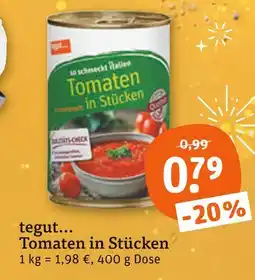 tegut Tegut... tomaten in stücken Angebot