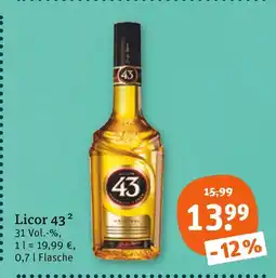 tegut Licor 43 Angebot