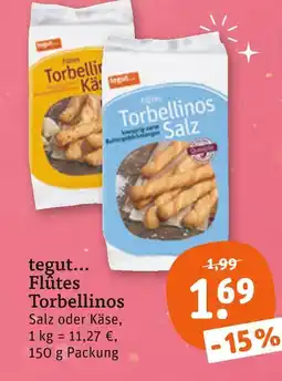 tegut Tegut... flütes torbellinos salz Angebot
