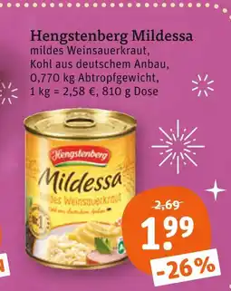 tegut Hengstenberg mildessa Angebot