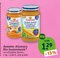 tegut Alnatura buttergemüse mit couscous und huhn Angebot