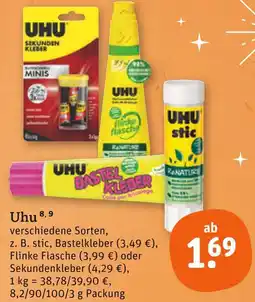 tegut Uhu stic Angebot