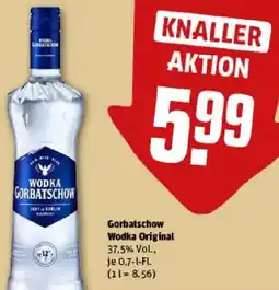 REWE Gorbatschow Wodka Original Angebot