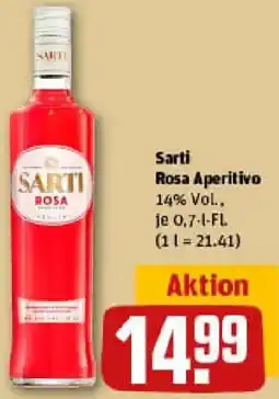 REWE Sarti Rosa Aperitivo Angebot