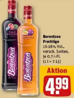 REWE Berentzen Fruchtige Angebot