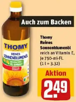 REWE Thomy Reines Sonnenblumenöl Angebot