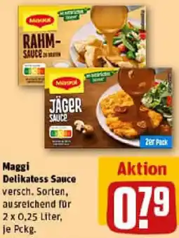 REWE Maggi Delikatess Sauce Angebot