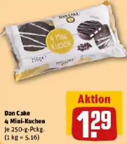 REWE Dan Cake 4 Mini-Kuchen Angebot