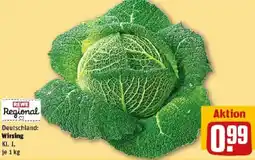 REWE Wirsing Angebot