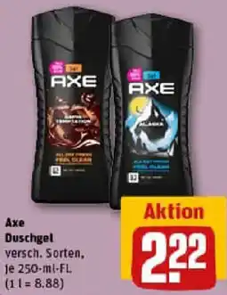 REWE Axe Duschgel Angebot