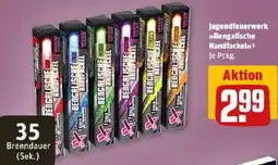 REWE Jugendfeuerwerk Bengalische Handfackel Angebot