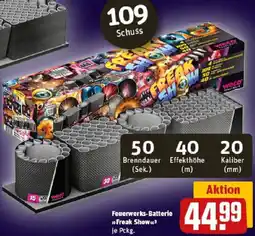 REWE Feuerwerks-Batterie Freak Show Angebot