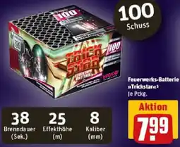 REWE Feuerwerks-Batterie Trickstar Angebot