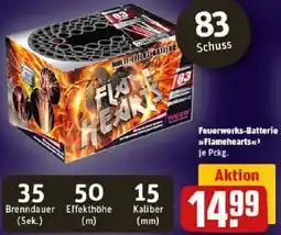 REWE Feuerwerks-Batterie Flamehearts Angebot