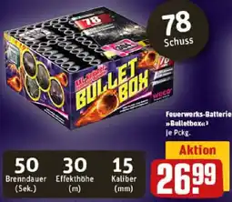 REWE Feuerwerks-Batterie Bulletbox Angebot