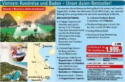 REWE Vietnam Rundreise und Baden Angebot