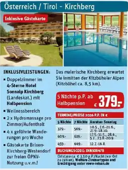 REWE Österreich/Tirol - Kirchberg Angebot