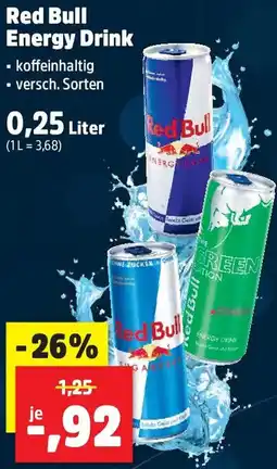 Thomas Philipps Red Bull Energy Drink Angebot