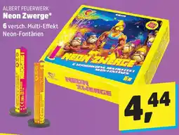 Thomas Philipps ALBERT FEUERWERK Neon Zwerge Angebot