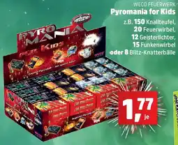 Thomas Philipps WECO FEUERWERK Pyromania for Kids Angebot