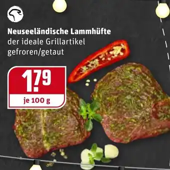 REWE Neuseeländische Lammhüfte 100g Angebot