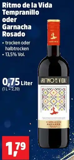 Thomas Philipps Ritmo de la Vida Tempranillo oder Garnacha Rosado Angebot