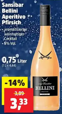 Thomas Philipps Sansibar Bellini Aperitivo Pfirsich Angebot