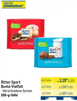 METRO Ritter Sport Bunte Vielfalt Angebot