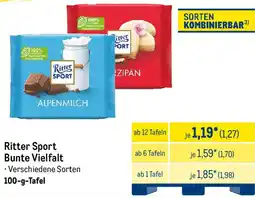 METRO Ritter Sport Bunte Vielfalt Angebot