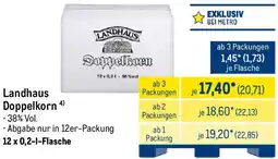 METRO Landhaus Doppelkorn Angebot