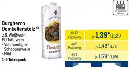 METRO Burgherrn Domkellerstolz Angebot