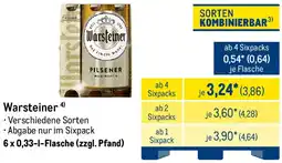 METRO Warsteiner Angebot