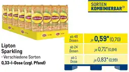 METRO Lipton Sparkling Angebot