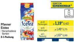 METRO Pfanner Eistee Angebot