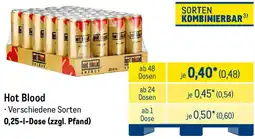 METRO Hot Blood Angebot