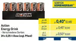 METRO Action Energy Drink Angebot